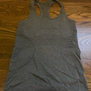 Size 4 Lululemon Gray Tank Top